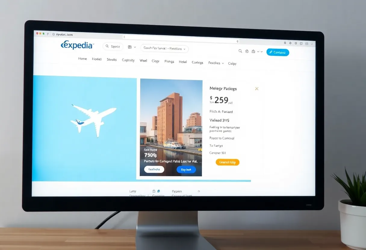 Expedia combinar passagens e hotéis