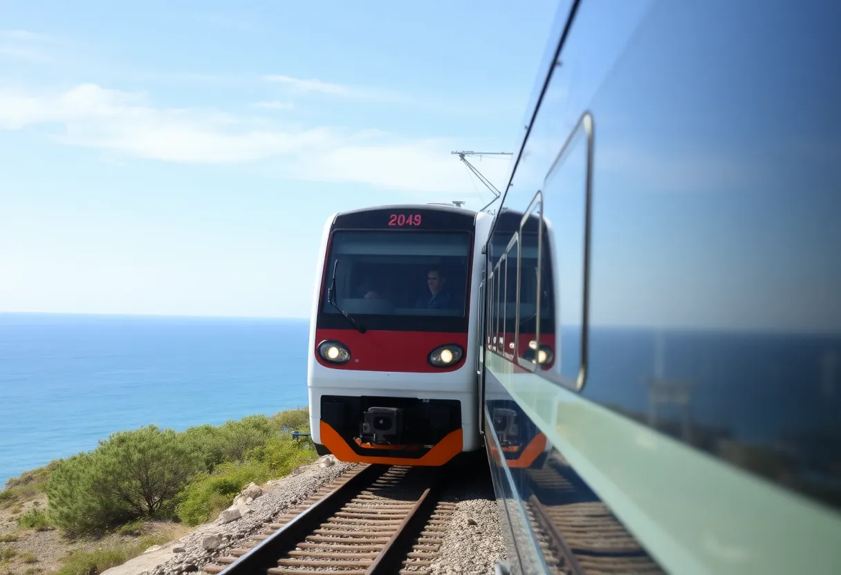 Rota Barcelona-Valência de trem