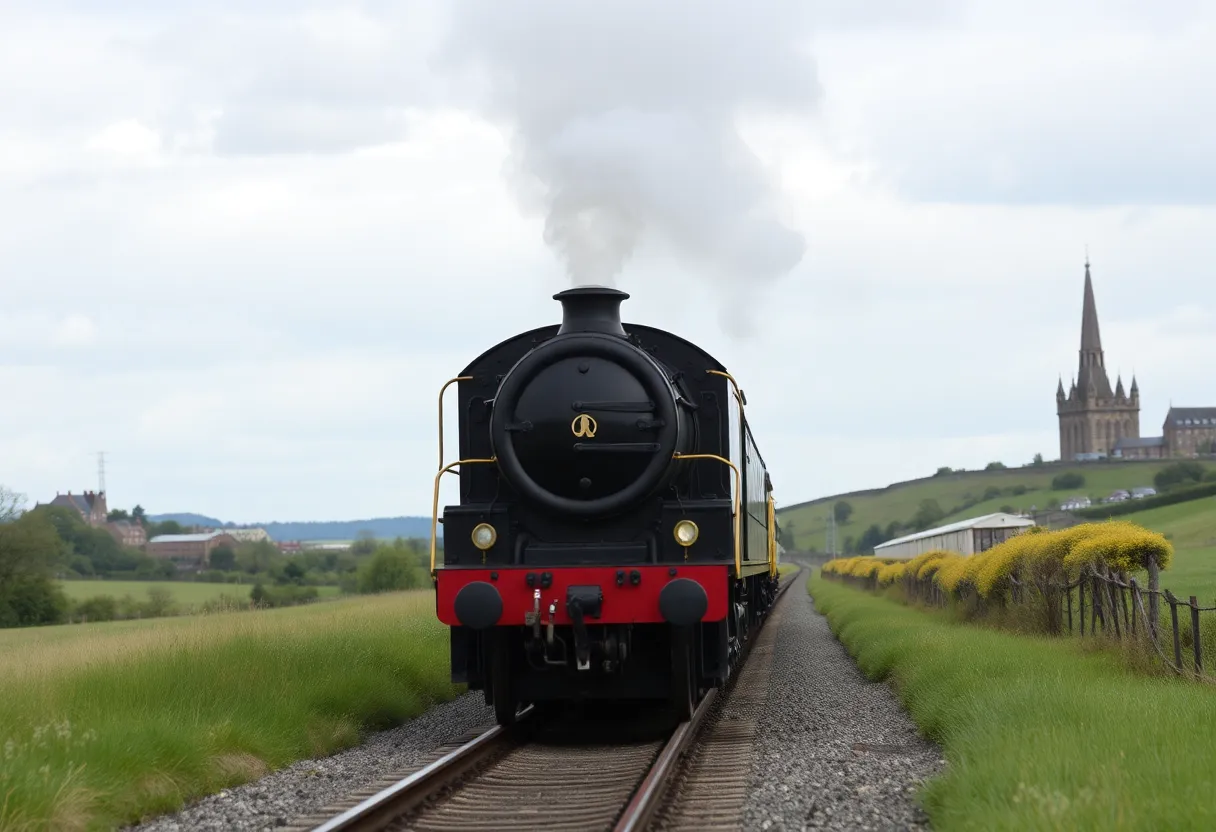 Viagem de trem Londres-Edimburgo
