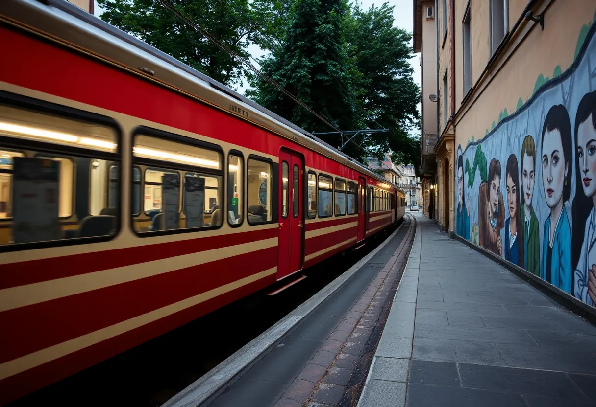 arte e cultura nas viagens de trem europeias
