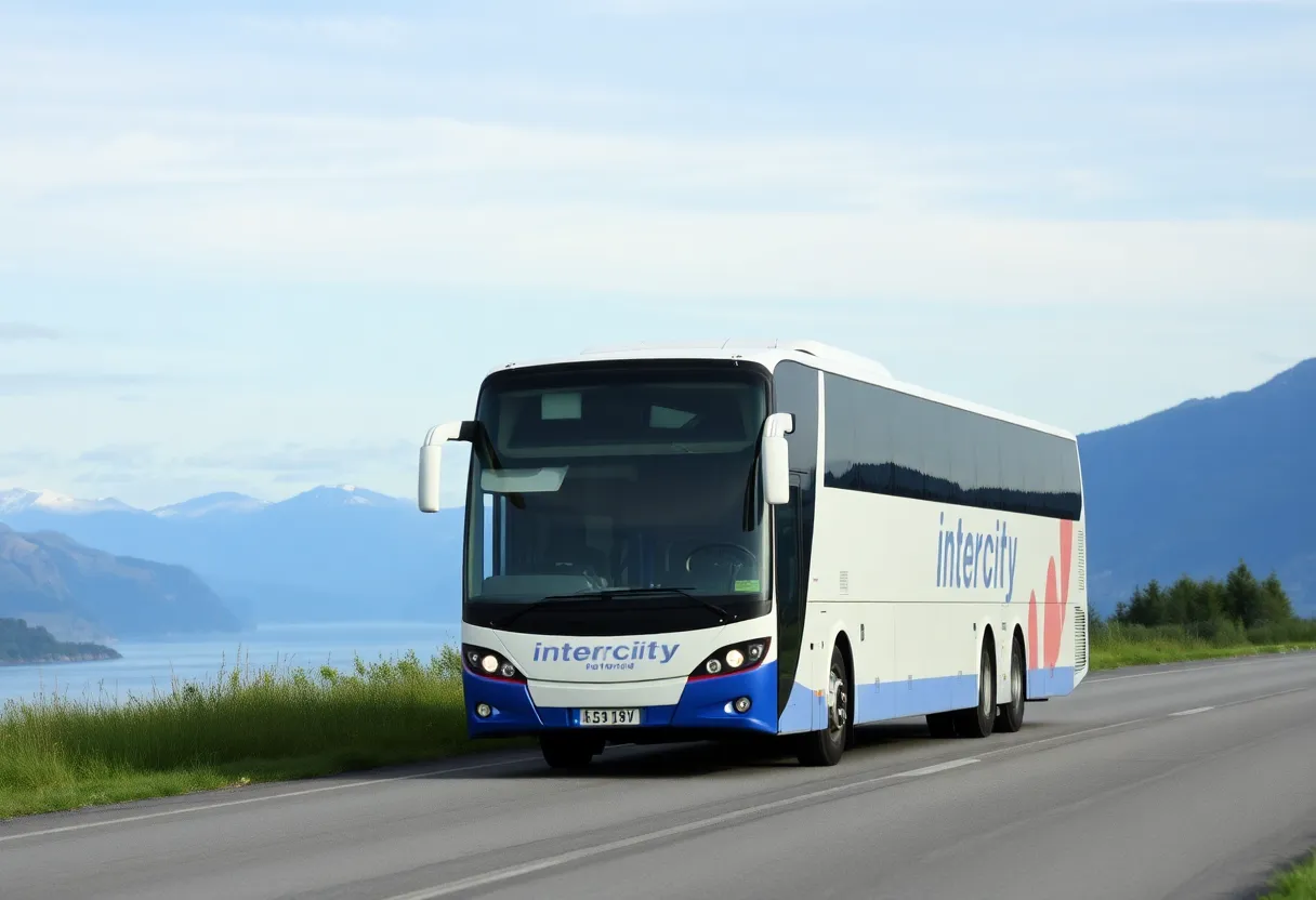 ônibus de Oslo a Bergen