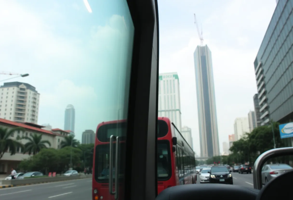 ônibus em Bangkok