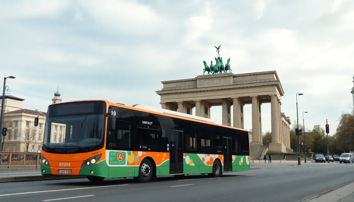 ônibus em Berlim