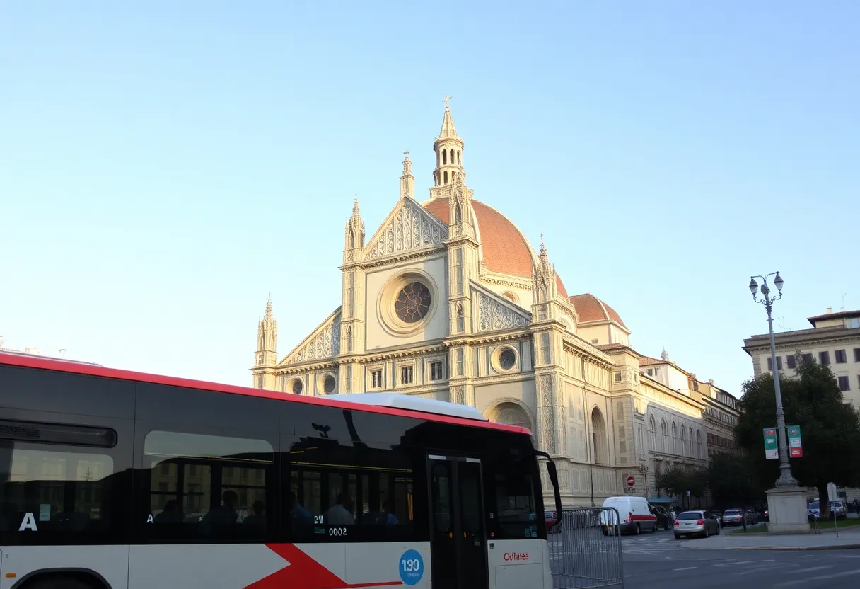 ônibus em Florença