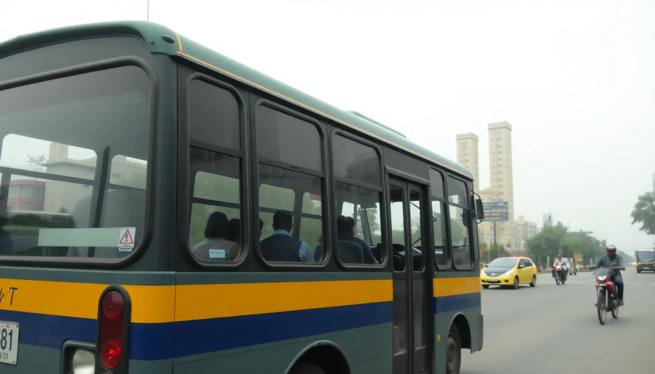 ônibus em Nova Délhi