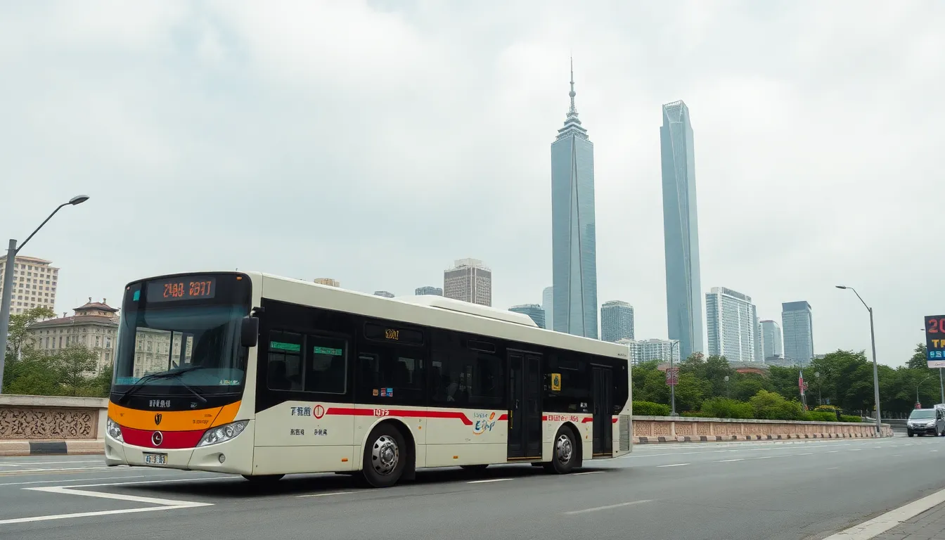 ônibus em Taipei