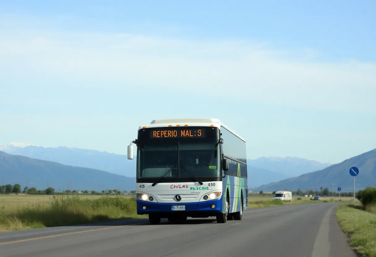passagens de ônibus em Santiago