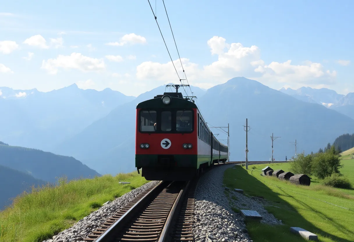 passagens de trem para explorar a Suíça