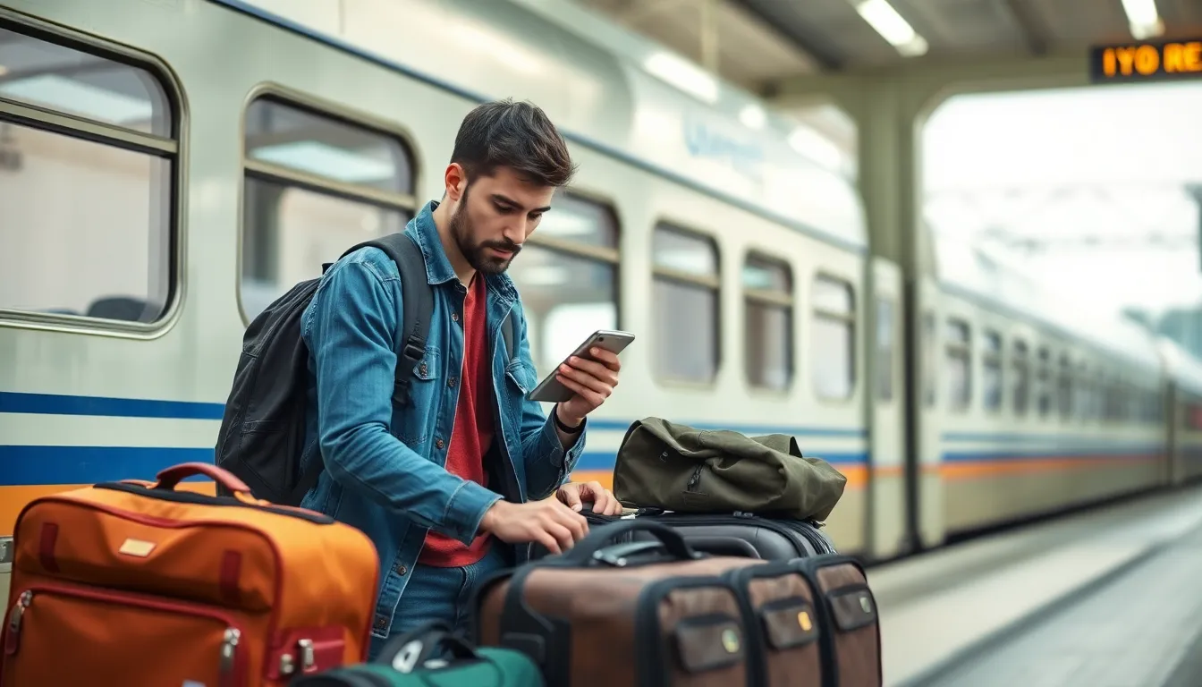 planejar viagem de trem com orçamento limitado