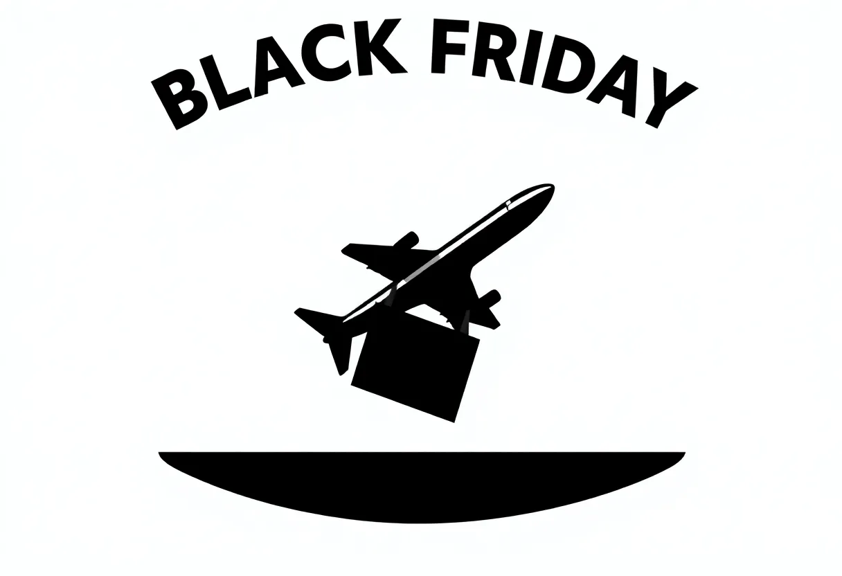 promoções de passagens aéreas durante a Black Friday
