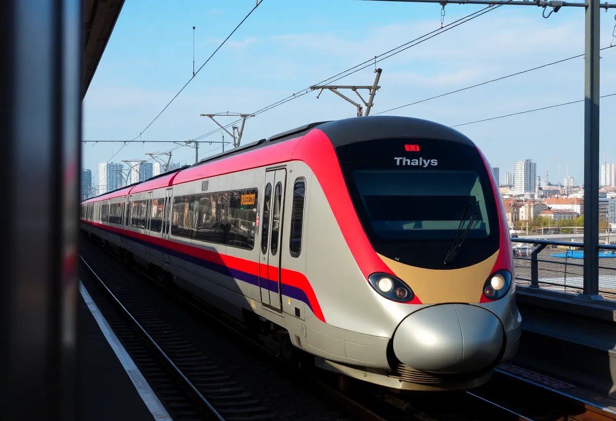 rota Bruxelas-Anvers via Thalys