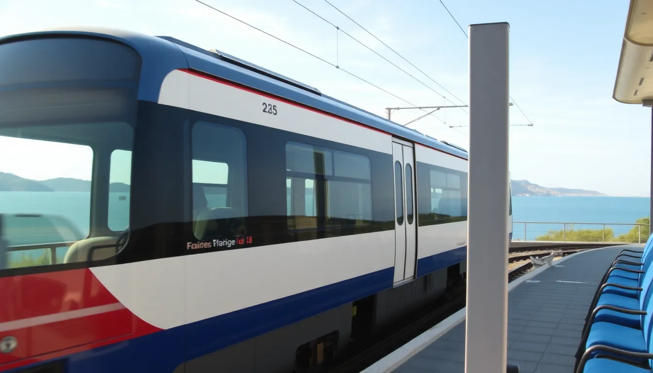 rota Paris-Marselha de trem