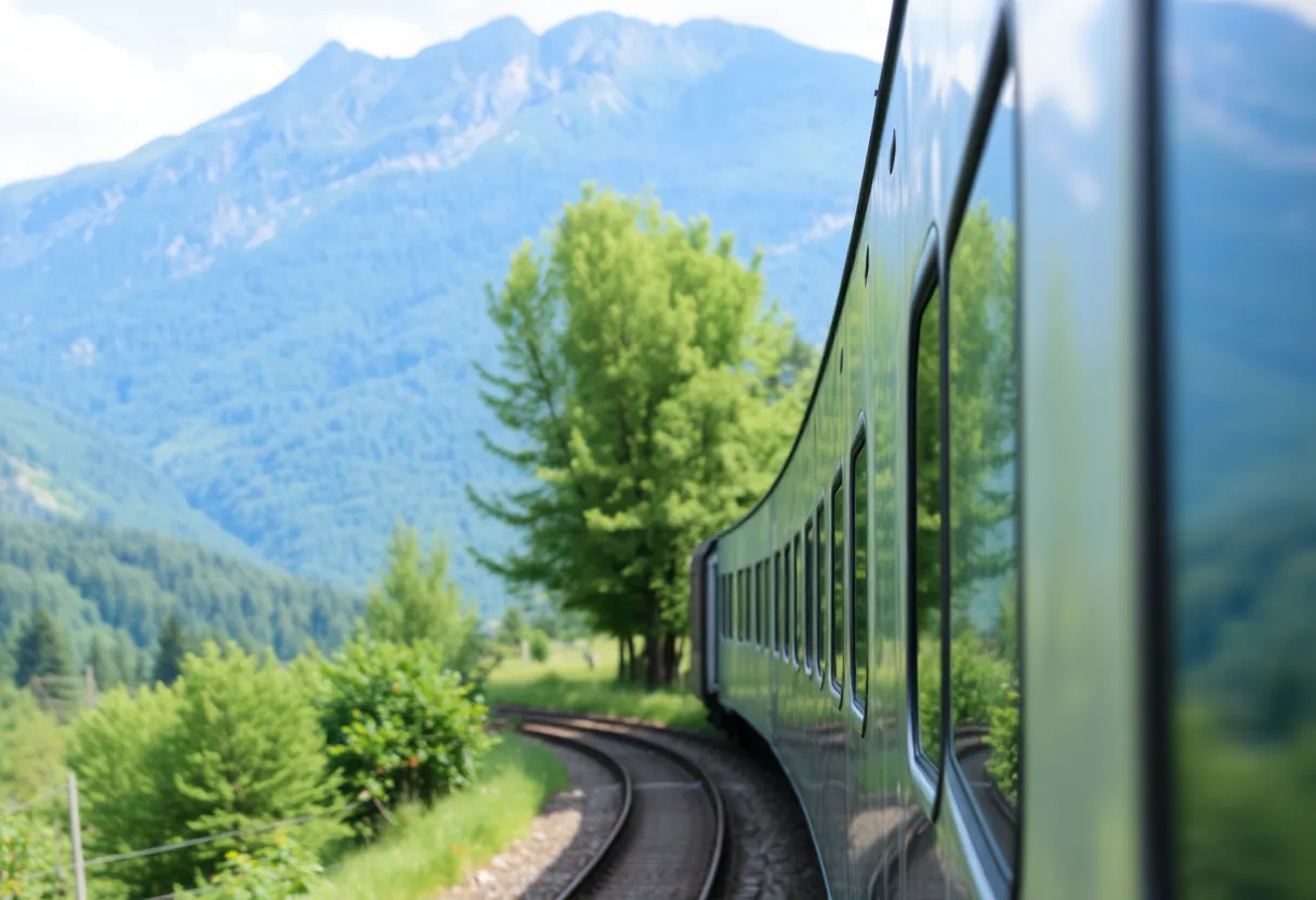 trem para parques nacionais na europa