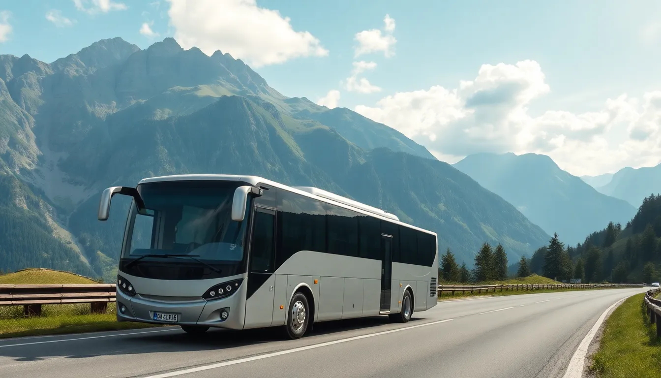 viagem de ônibus Suíça